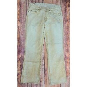 7 For All Mankind Womens‎ Beige Flare Jeans Size 30x31 Made In USA